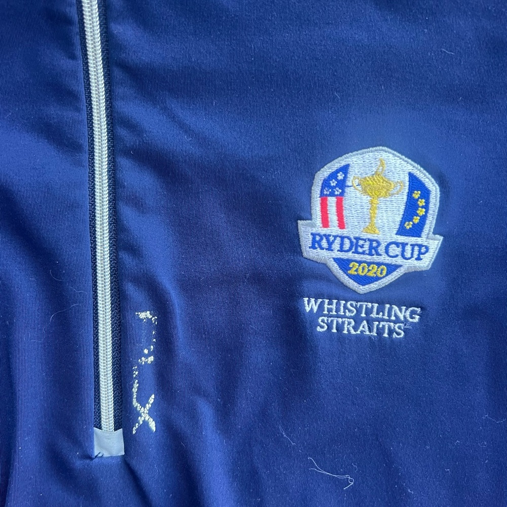 RLX Ralph Lauren Navy Golf Quarter-zip | Small - Picture 3 of 7